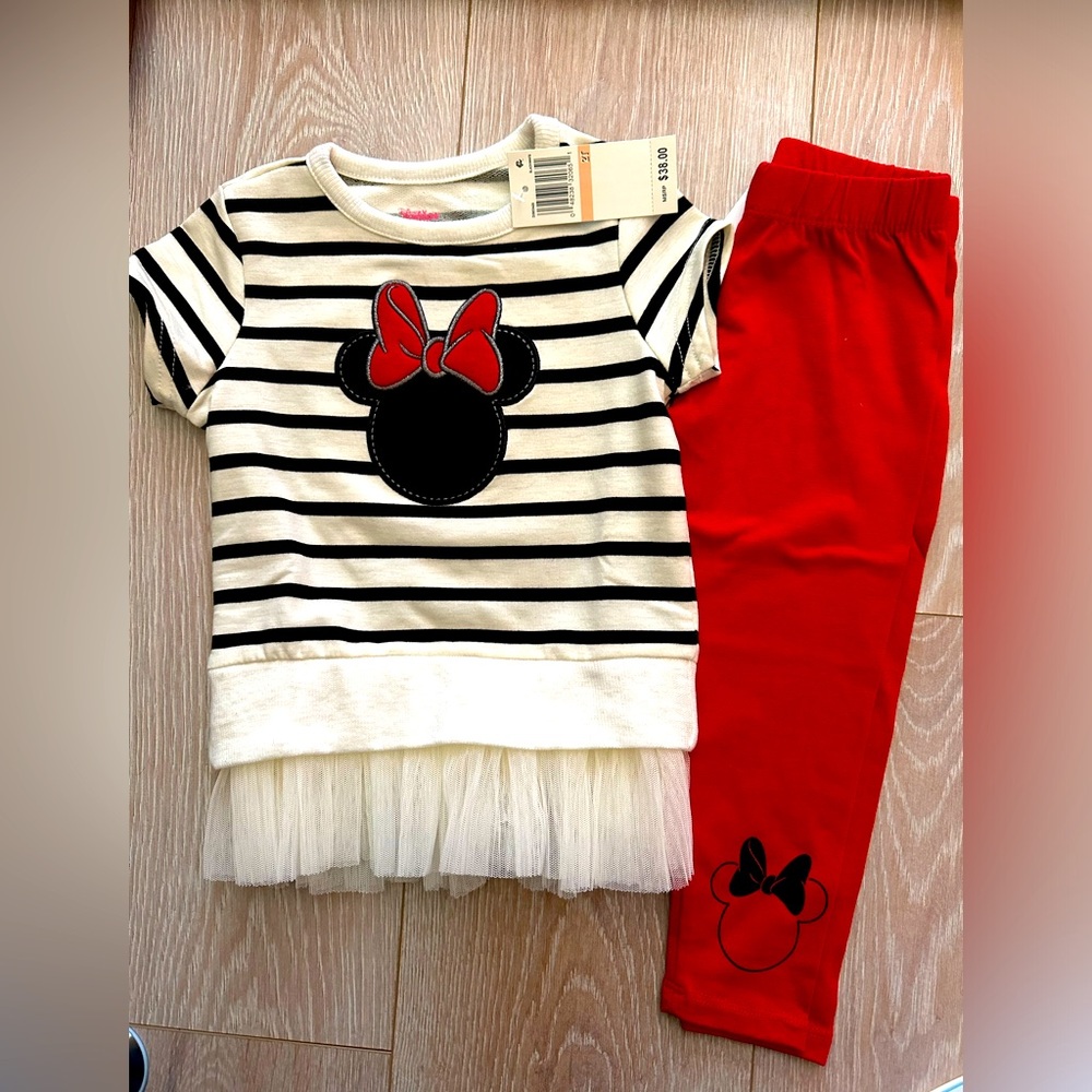 Toddler Girl Minnie Mouse Outfit